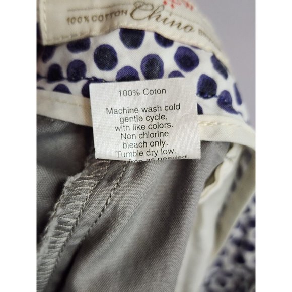 J Crew Shorts Womens 2 Gray Low Rise Broken In Chino Style Shorts - Picture 9 of 10